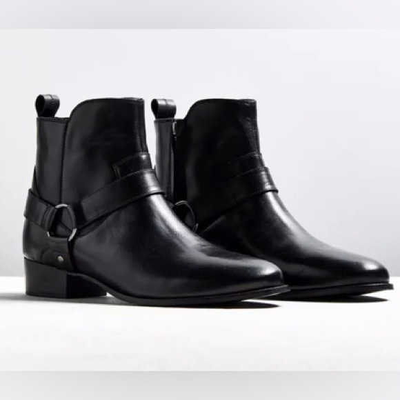 UO Harness Leather Chelsea Boot Size Men’s 11 - Picture 1 of 16